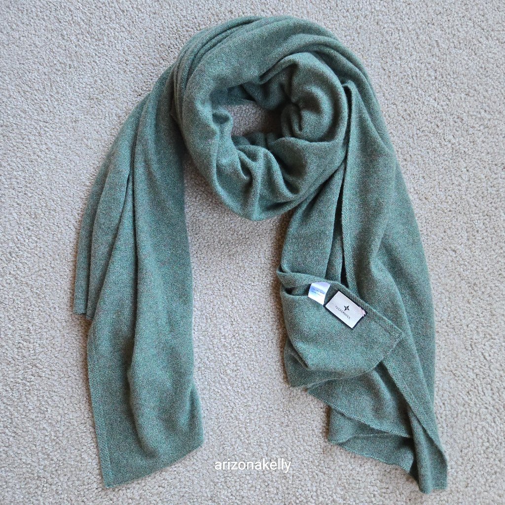 Nwot Tuckernuck Cashmere Scarf Green
